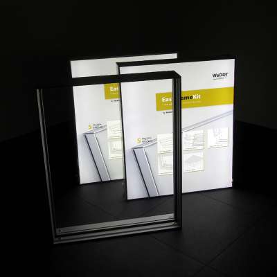 Aluminum Frame 40 mm 60mm 80mm 100mm 120mm Fabric Light Box